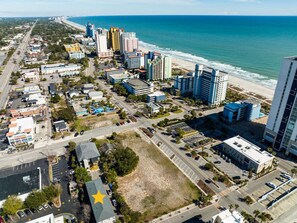 A view of the Myrtle Beach coastline