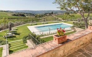 Amenities, Balcony / Terrace / Patio, Building Exterior, Facilities, Outdoor, Pool, Scenic View, Spring, Summer
