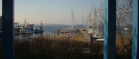 Fewo 21 "Ferienwohnung am Salzhaff" - Ostseebad Rerik - Aussicht von der Terrasse 