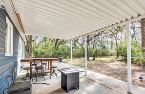 Patio | Spacious Yard | Deck