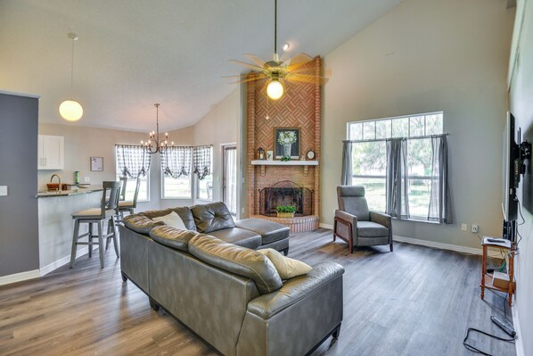 Port Orange Vacation Rental | 4BR | 2.5BA | 1,958 Sq Ft | Step-Free Access