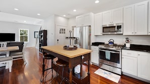 Primary kitchen on the main floor