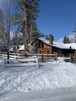 Outside after a good winter snow storm