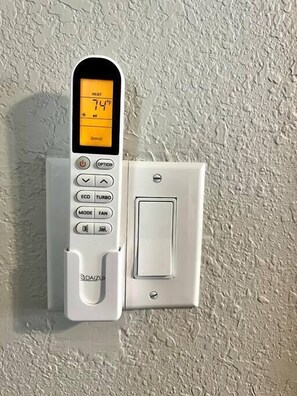 Bedroom AC/Heat Remote