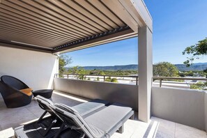 Off the primary suite, you'll find a spacious terrace with sprawling views.