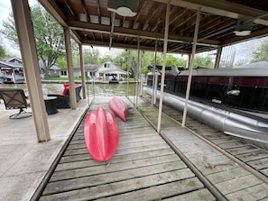 Two kayaks for your use!