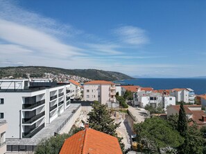 Blick von der Unterkunft