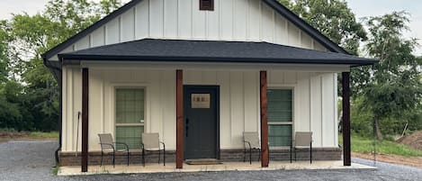 Farmhouse located 800 yards from Cherokee Landing. Home sits on 10 acres. 