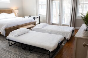 Premium twin roll away beds for additional sleep arrangements 