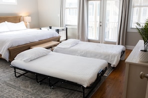 Premium twin roll away beds for additional sleep arrangements