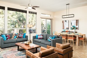 “Upon opening the door, we felt right at home.  The house is beautiful, clean, and luxurious with lovely furnishings.” -Lauren, 2024