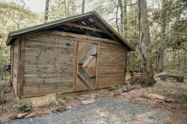 Entry to the Corn Crib