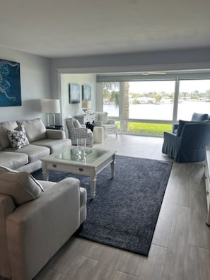 Plenty of seating for game nights and cocktail parties
