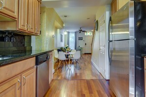 Kitchen | Cooking Basics | Coffee Maker | Paper Towels/Trash Bags Provided