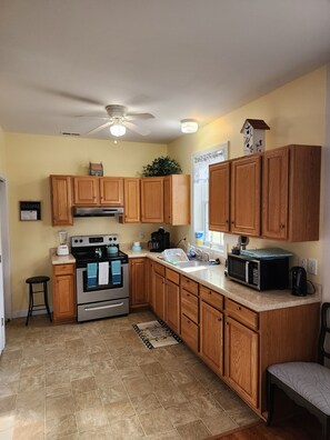 Fully stocked Kitchen