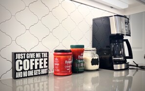 Coffee and/or coffee maker