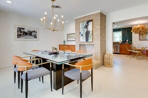 Dining Room | Single-Story Home | Central A/C & Heating