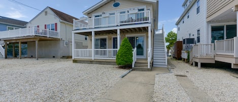 Avalon Vacation Rental | 3BR | 2BA | 1,056 Sq Ft | 4 Steps to Access