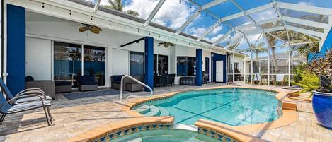 Private  pool Cape Coral Florida