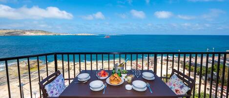 Terrace with outdoor furniture