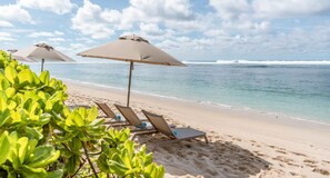 Beach Sunbeds.