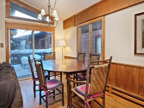 Dining Area & Balcony View
