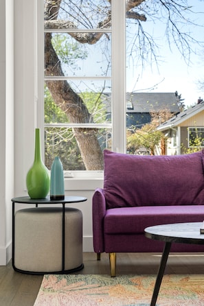 One of three seperate living areas- each offers a unique experience for our guests