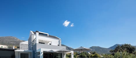 Modern architect-designed villa.
