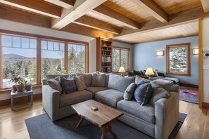 Cozy up by the Fire and Enjoy the View