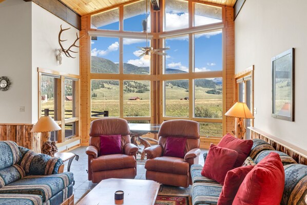 Mountain Views from the Living Room