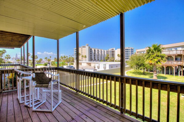 exterior - Deck with a courtyard view!