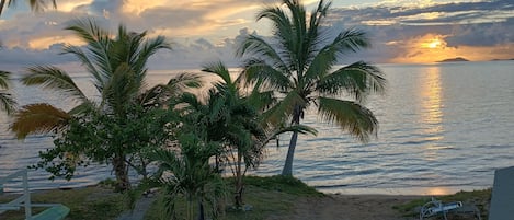 Sunrise over Buck Island (from balcony)