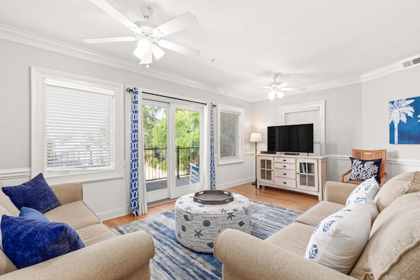 Living Area - Sleeper Sofa