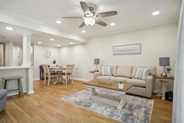 Spacious main floor living room