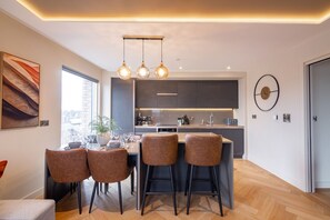 Open plan kitchen