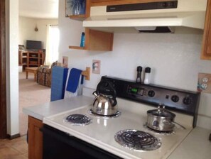 Kitchen area....well equiped