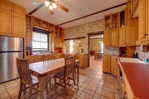 Kitchen | 1st Floor | Dishware & Flatware | Coffee Maker | Toaster Oven