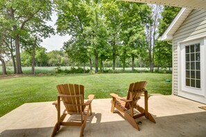 Porch w/ Seating | Near Boating | Private Yard