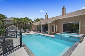 Coastal Soul - Waterfront Vacation Rental House Near Beach with Private Pool, Hot Tub, Fireplace, & Dock on Lake in Miramar Beach, Florida - Five Star Properties Destin/30A