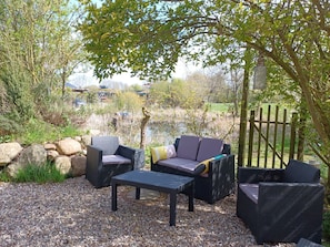 Loungebereich im Garten