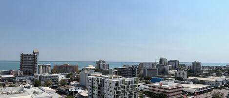 Sea view from the room 