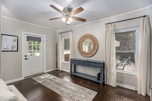 Hang your Hat, Jacket, and Shoes at the Front Entry of Dewberry Manor