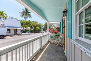 Quaint front porch