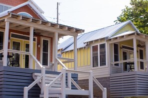 The Cottages of Indian River, the Vista on left and the Firefly on right