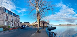 Swan Cove Apartment Building Exterior with stunning view