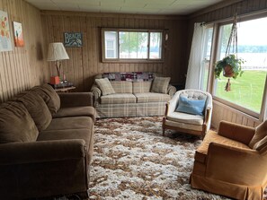Living Room overlooking the lake