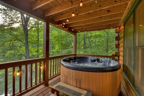 Bain à remous extérieur