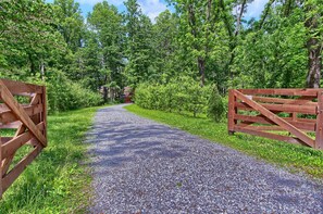 Gated with wooded views