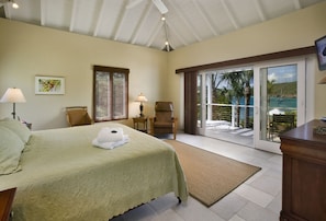 The primary bedroom with ensuite bath!