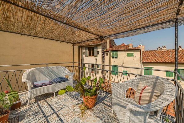 Rooftop patio
